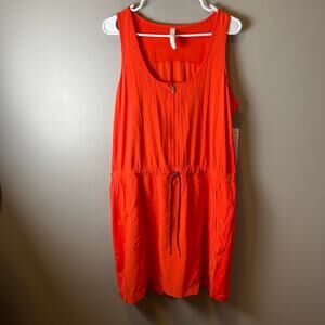 Athleta Expedition Dress‎ Vermillion Dress Size 14